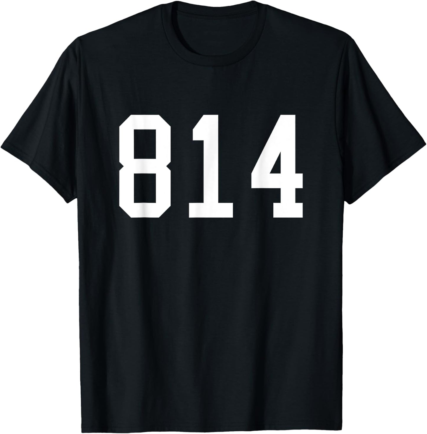 Home Area Code State College 814 T-Shirt - T-Shirt | Black