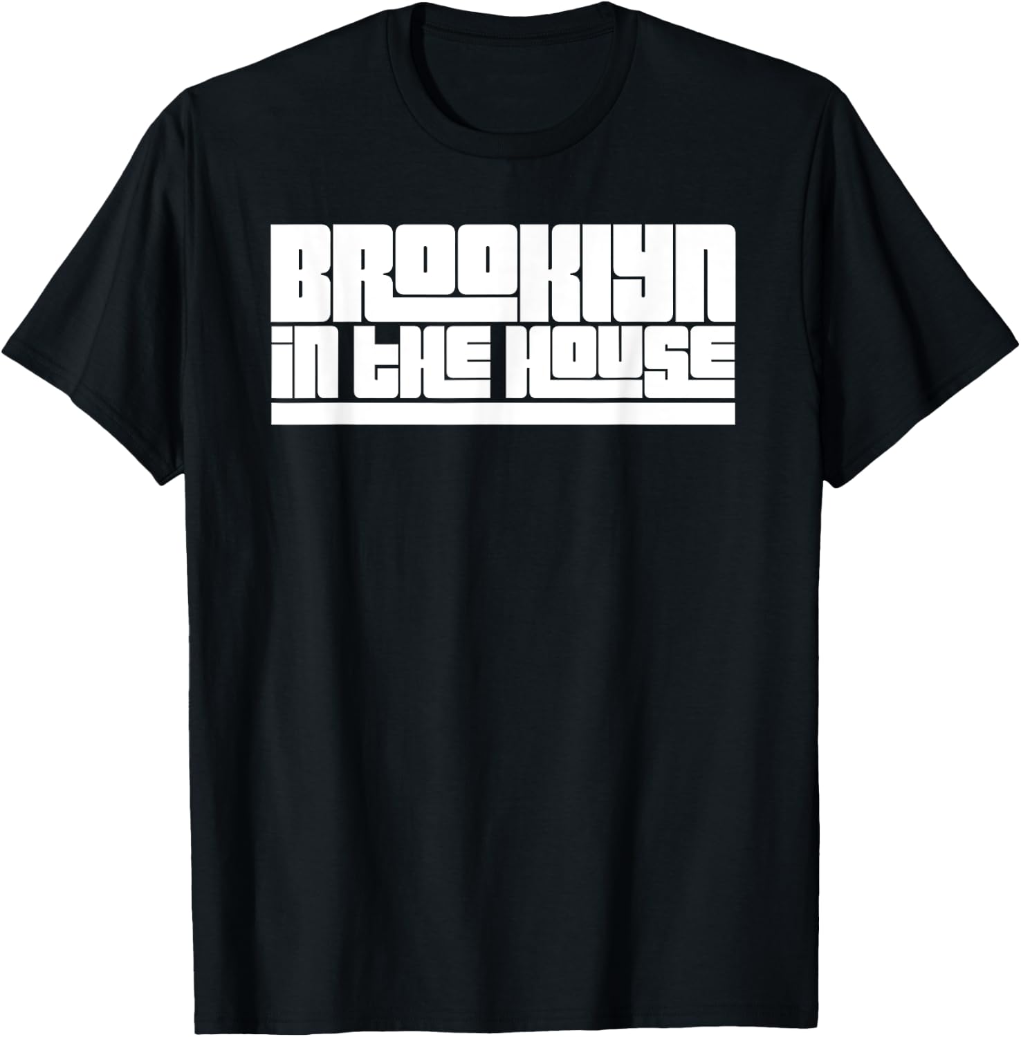 Brooklyn In The House Spread Love NYC Graffiti Designs T-Shirt - T-Shirt | Black
