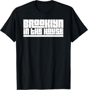 Brooklyn In The House Spread Love NYC Graffiti Designs T-Shirt - T-Shirt | Black