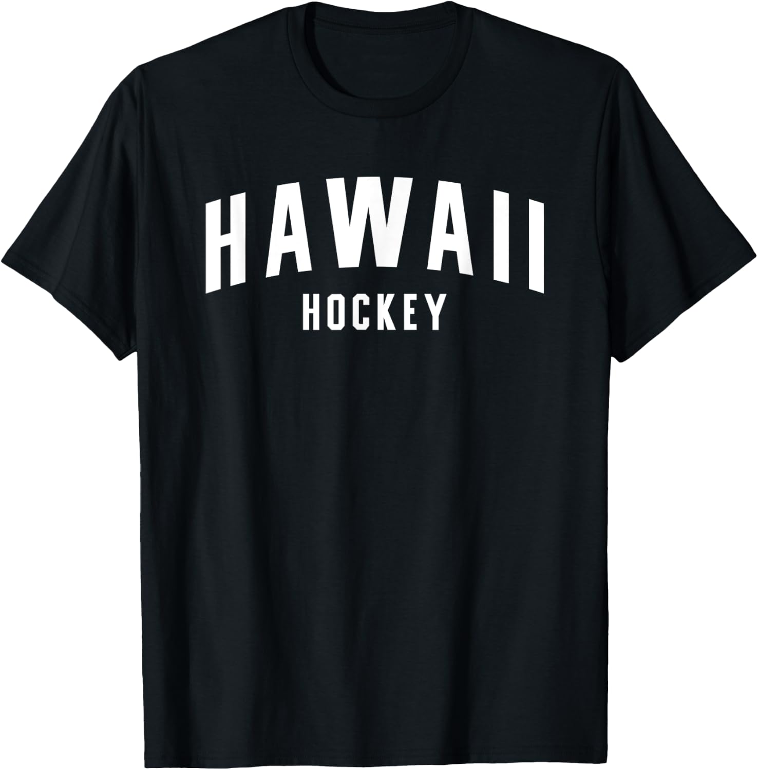 Hawaiian Local Sports State Hawaii Hockey T-Shirt - T-Shirt | Black