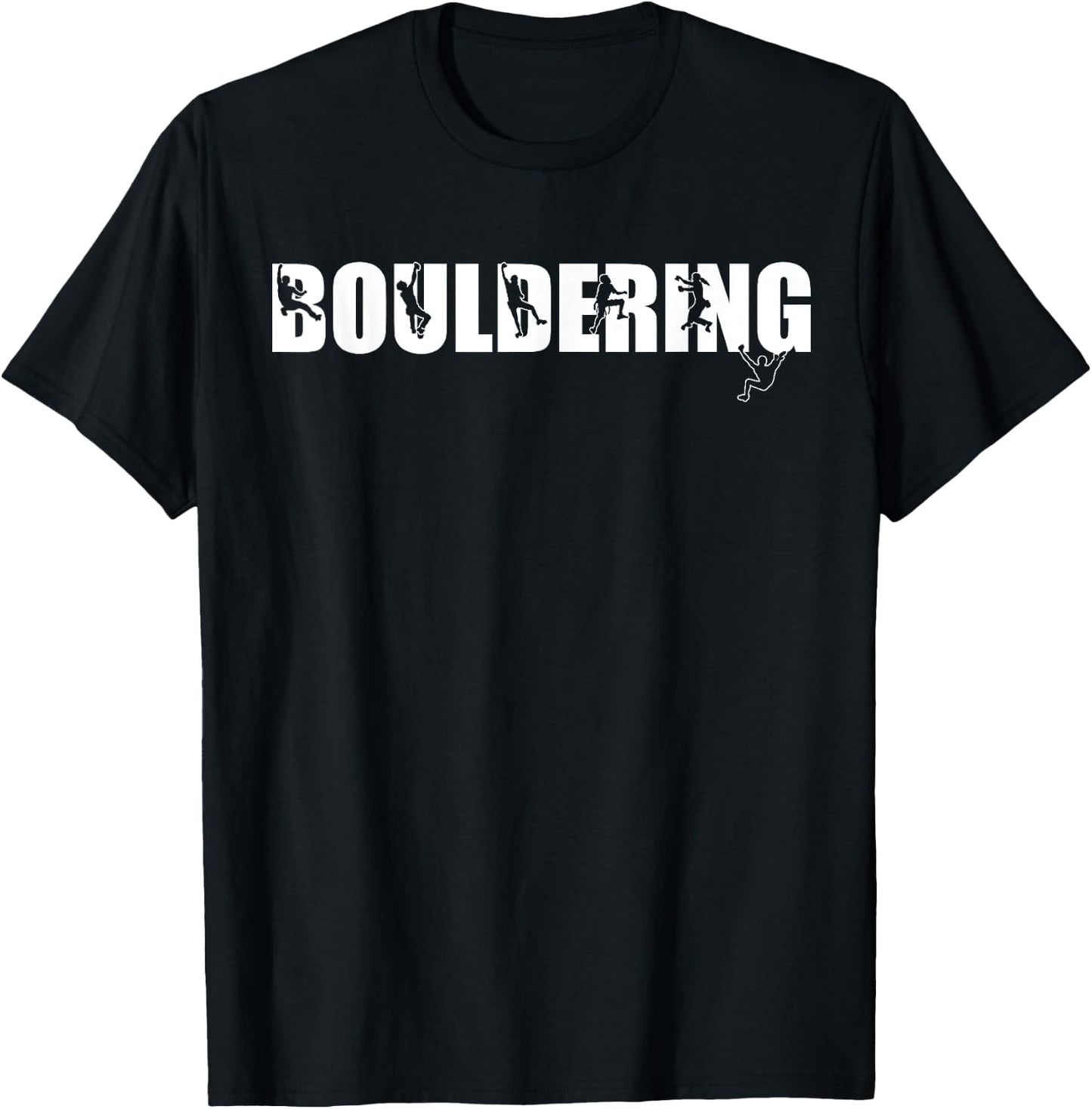 Rock Climbing Mountain Lover Bouldering T-Shirt - T-Shirt | Black