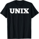 Unix OS Programmer - Unix T-Shirt - T-Shirt | Black