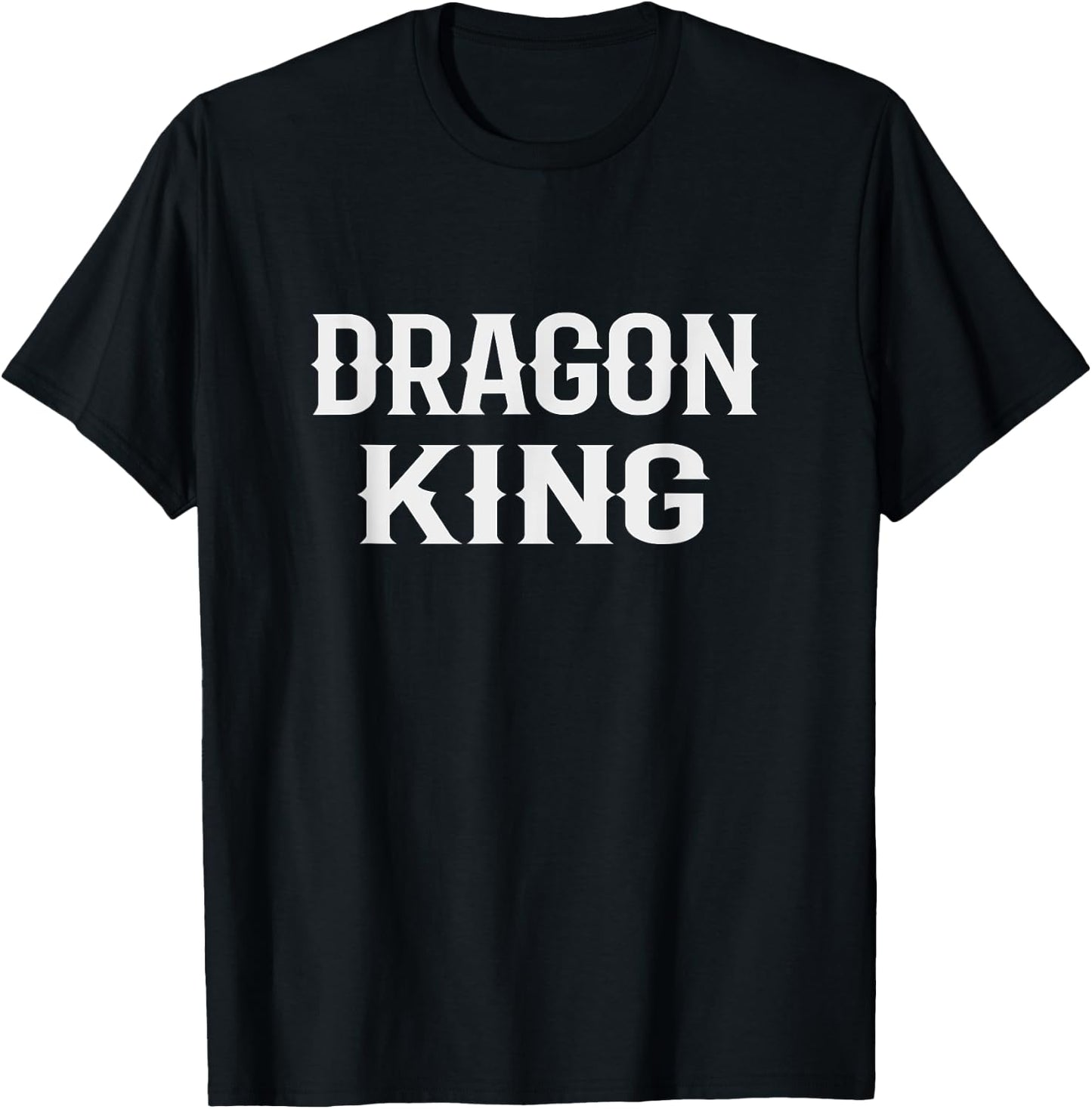 Dragon King Costume / Chinese God Cosplay Dragon King Outfit T-Shirt - T-Shirt | Black