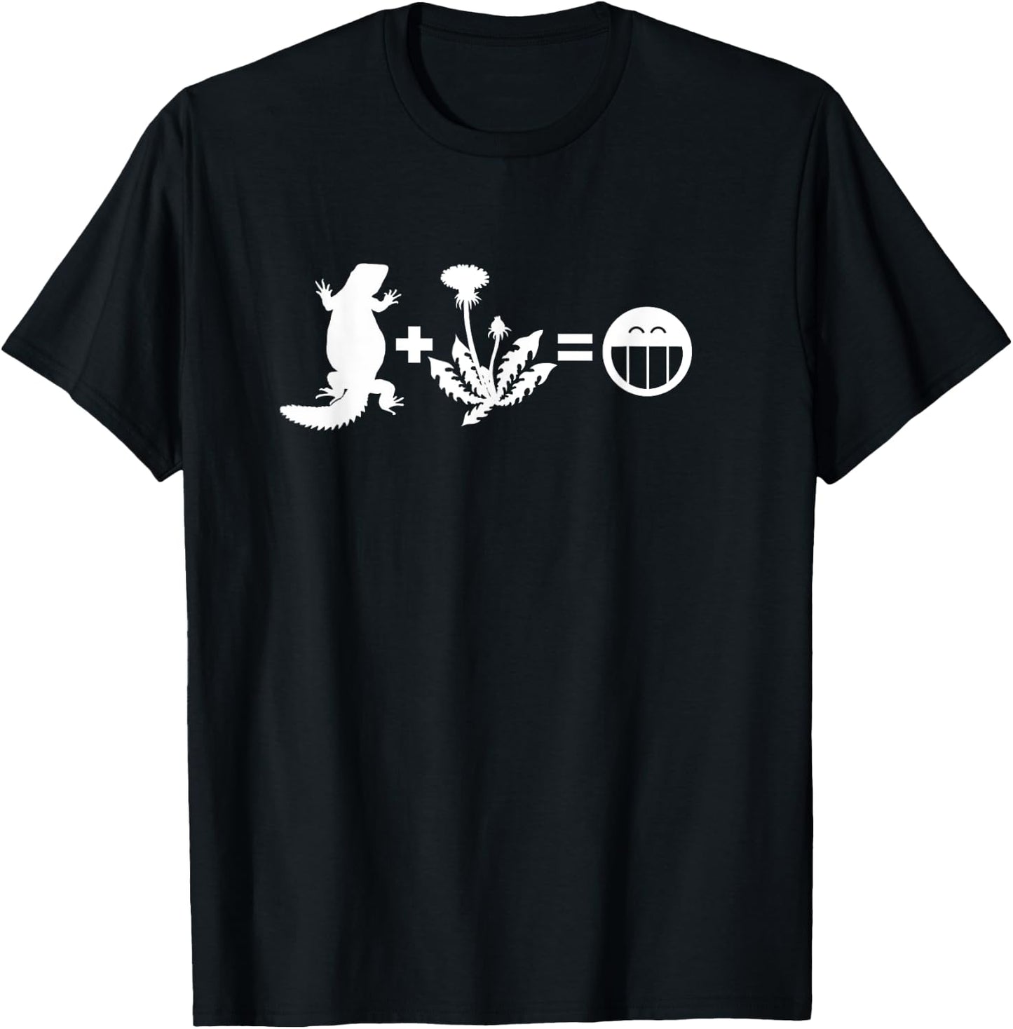 Uromastyx Spiny Tailed Lizard Dandelion Desert Mali Agama T-Shirt - T-Shirt | Black