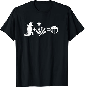 Uromastyx Spiny Tailed Lizard Dandelion Desert Mali Agama T-Shirt - T-Shirt | Black