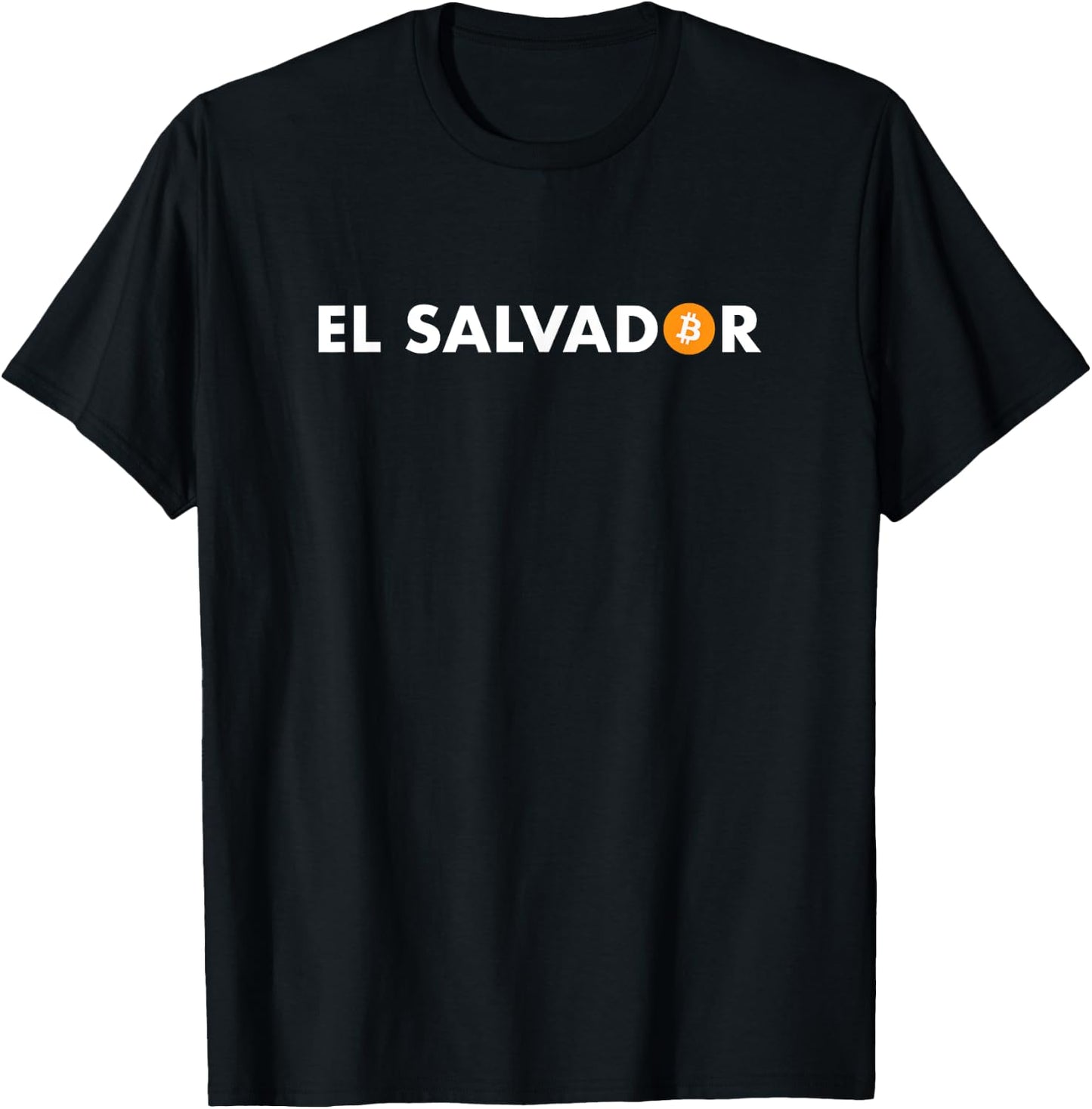 El Salvador Bitcoin BTC Coin Cryptocurrency Wallet App Pay T-Shirt - T-Shirt | Black
