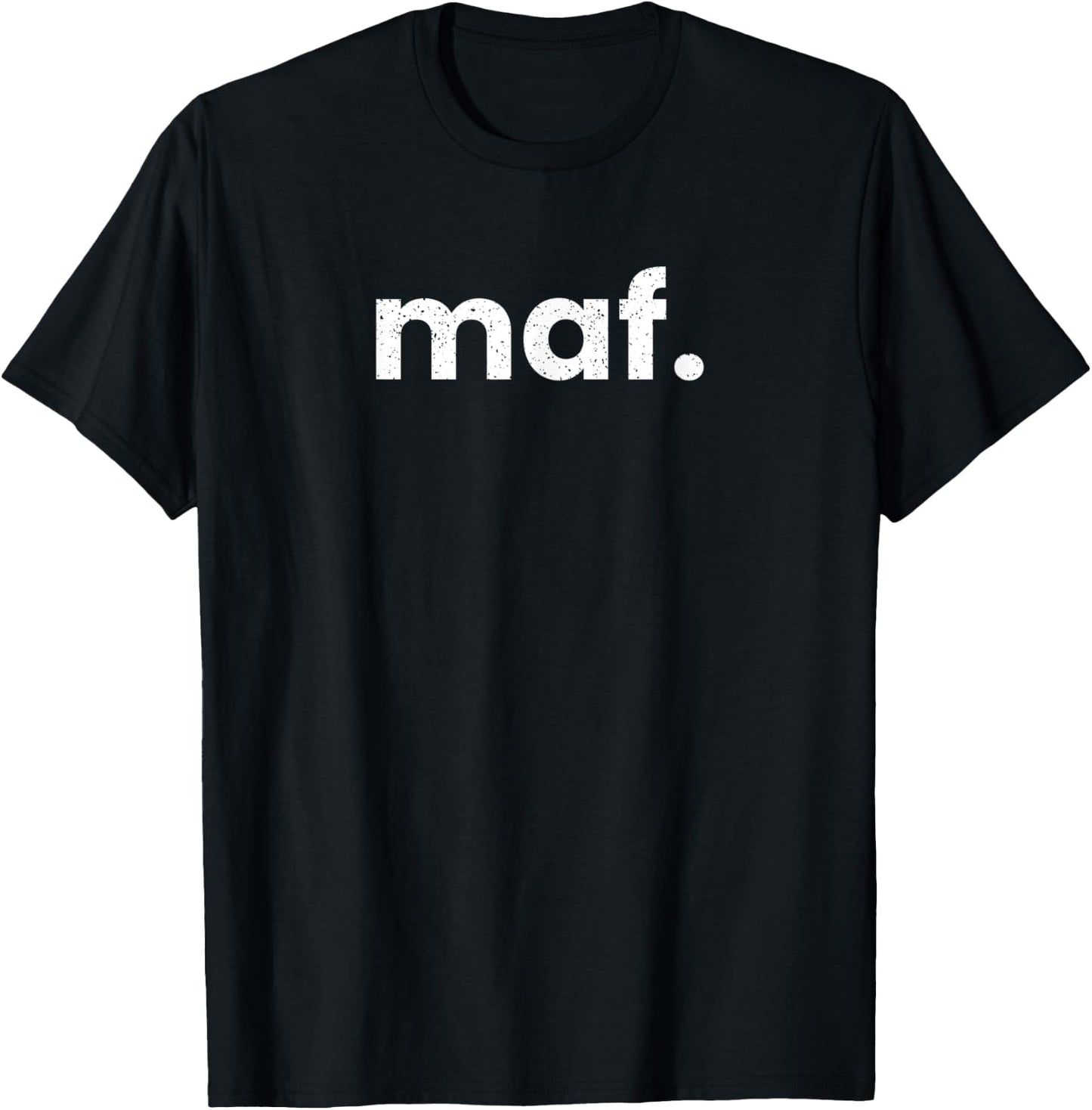 MAF Midland Odessa Texas Airport Code List MAF T-Shirt - T-Shirt | Black