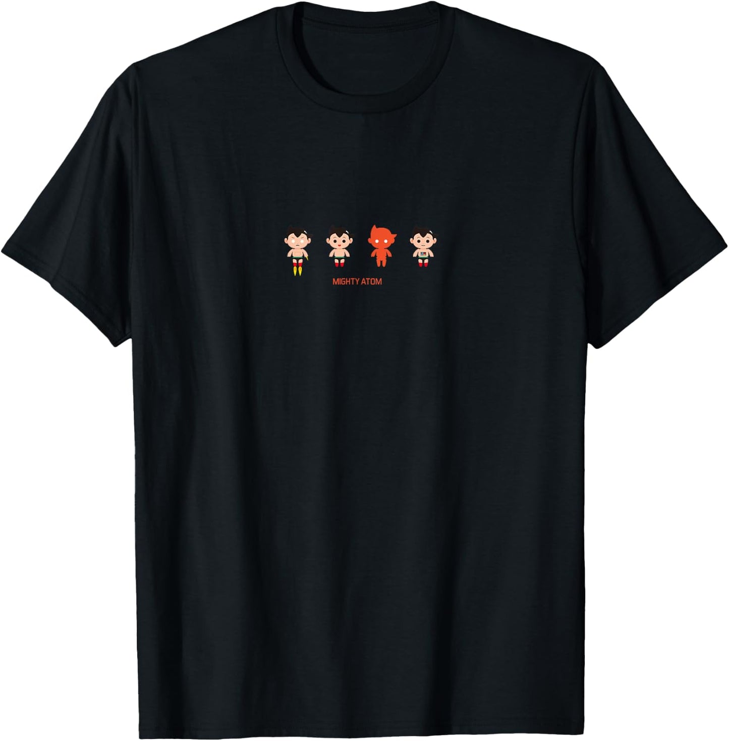Mighty Atom Figure （Atom） (C)TEZUKA PRODUCTIONS T-Shirt - T-Shirt | Black