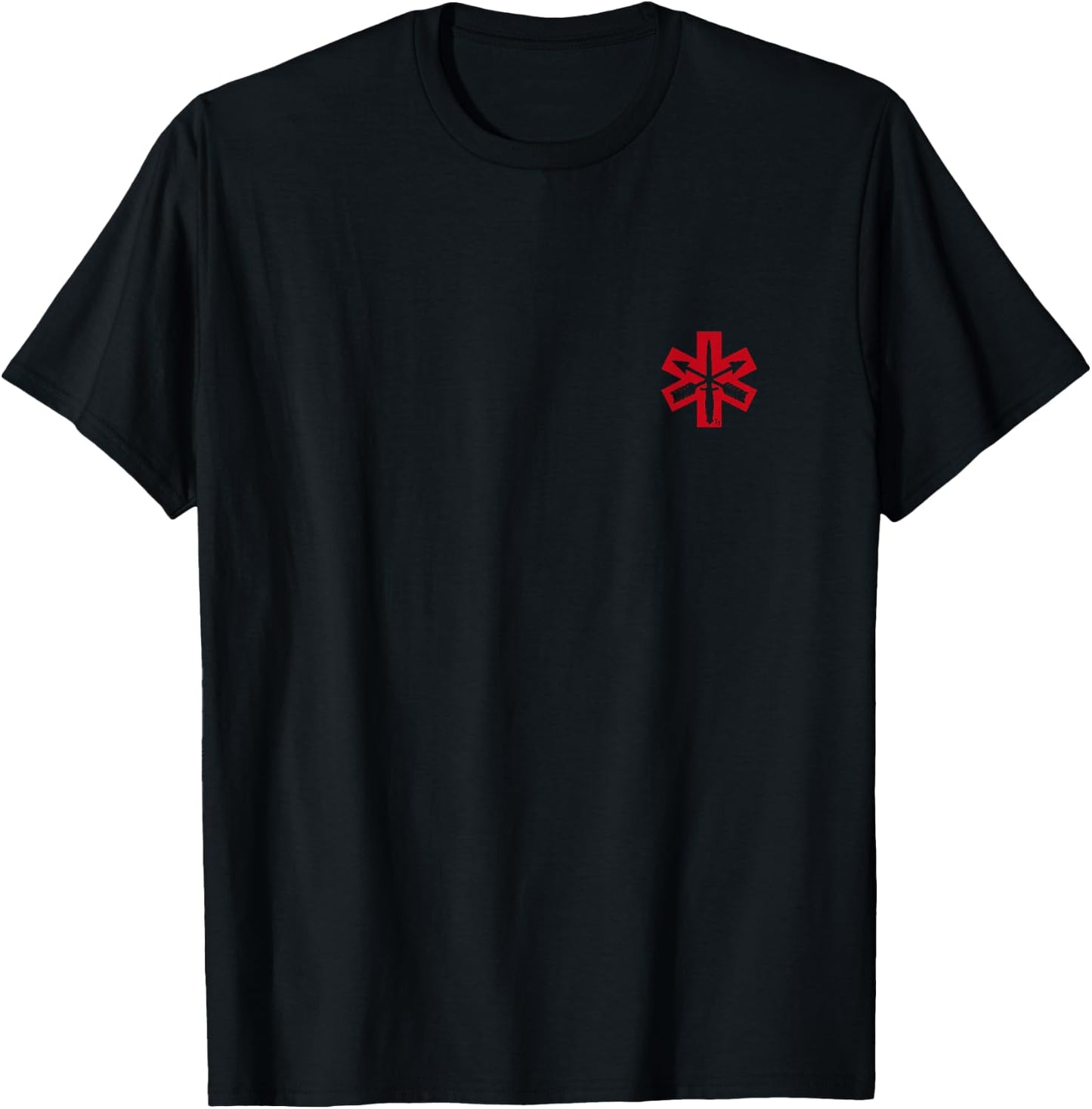 Trauma Naked's Special Forces Star of Life T-Shirt - T-Shirt | Black