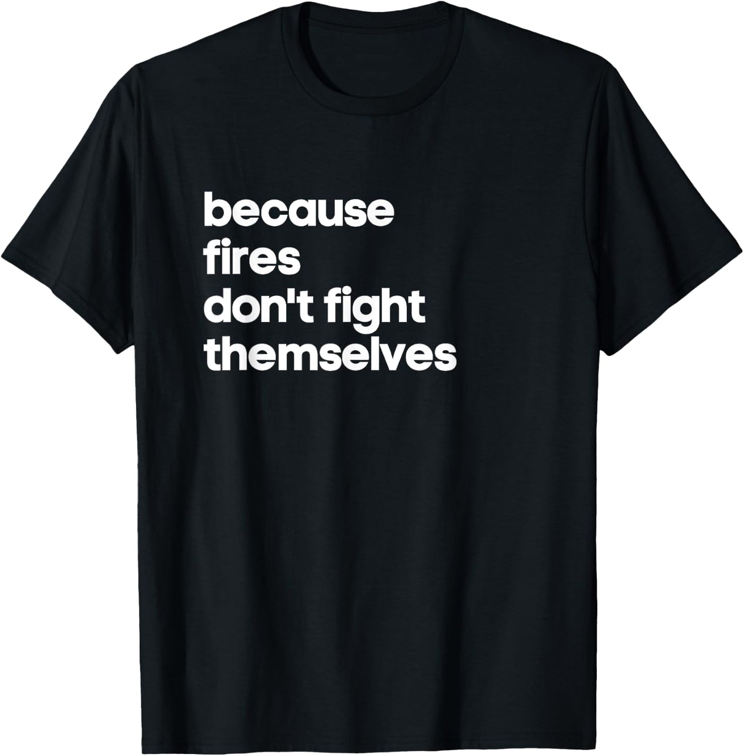 Funny Firefighter Gift Fireman Women Fire Academy Graduation T-Shirt - T-Shirt | Black