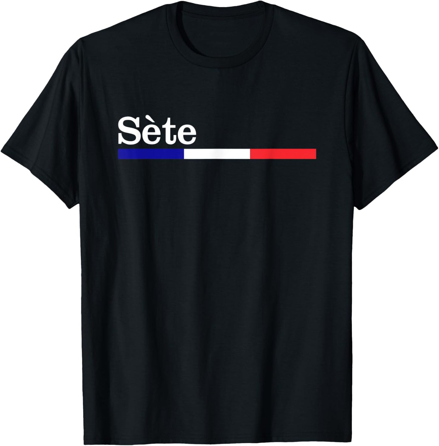 Cadeau Ville Sète Souvenir Sète shirt T-Shirt - T-Shirt | Black