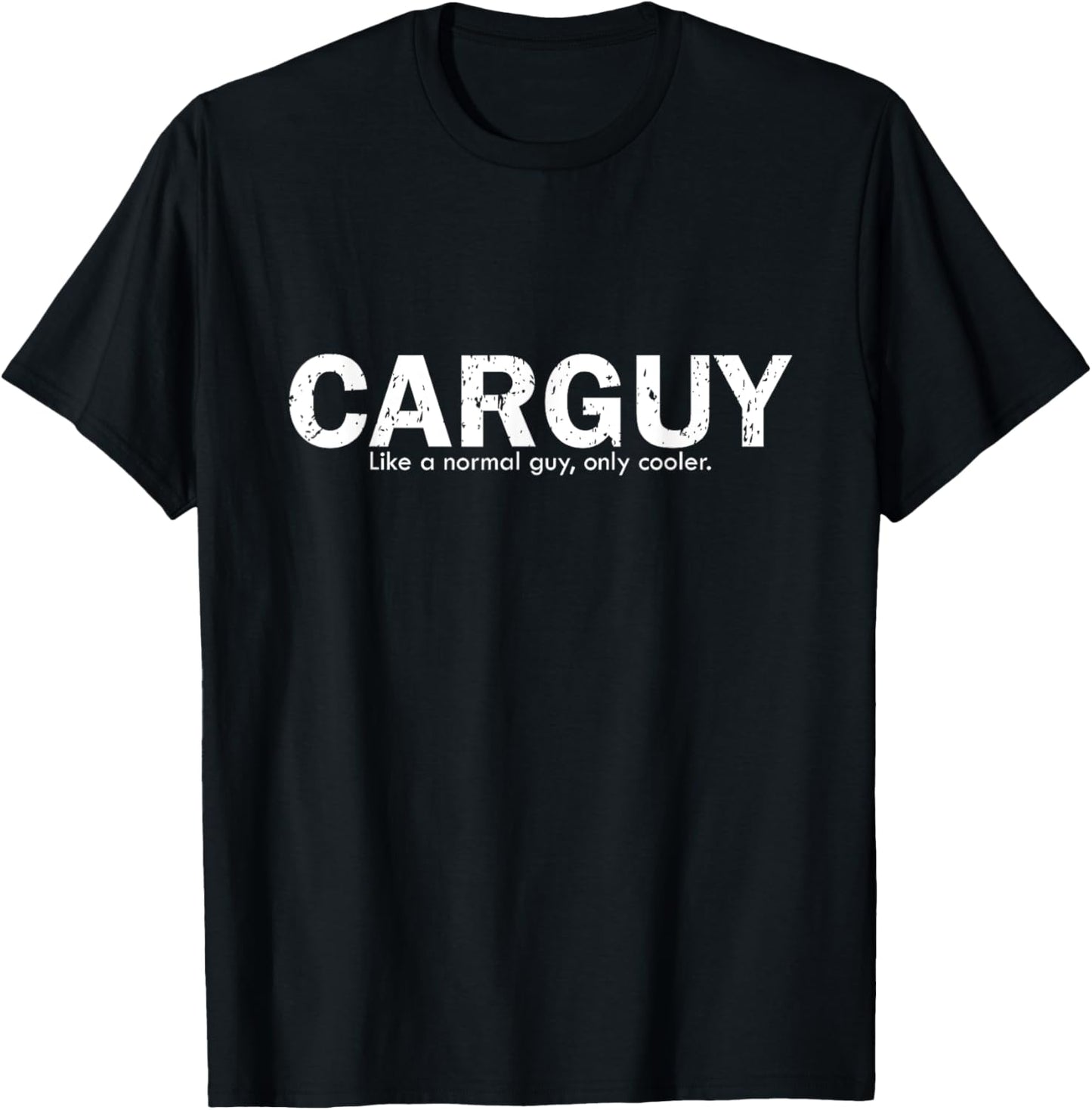 Funny Car Guy Gift Dad Husband Daddy Father Car Fixer T-Shirt - T-Shirt | Black