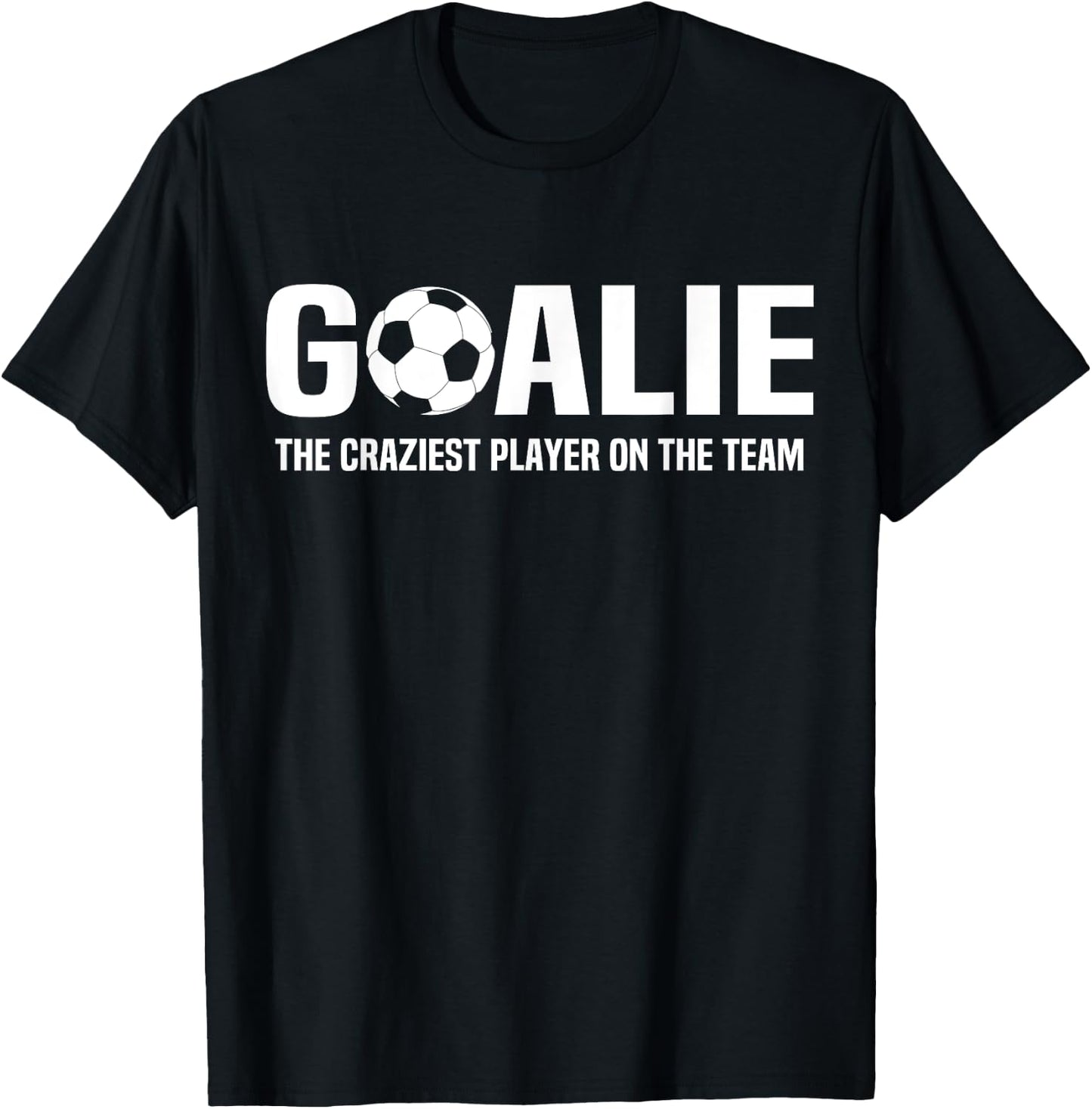 Soccer Goalie Definition Goalkeeper Funny Soccer Football T-Shirt - T-Shirt | Black
