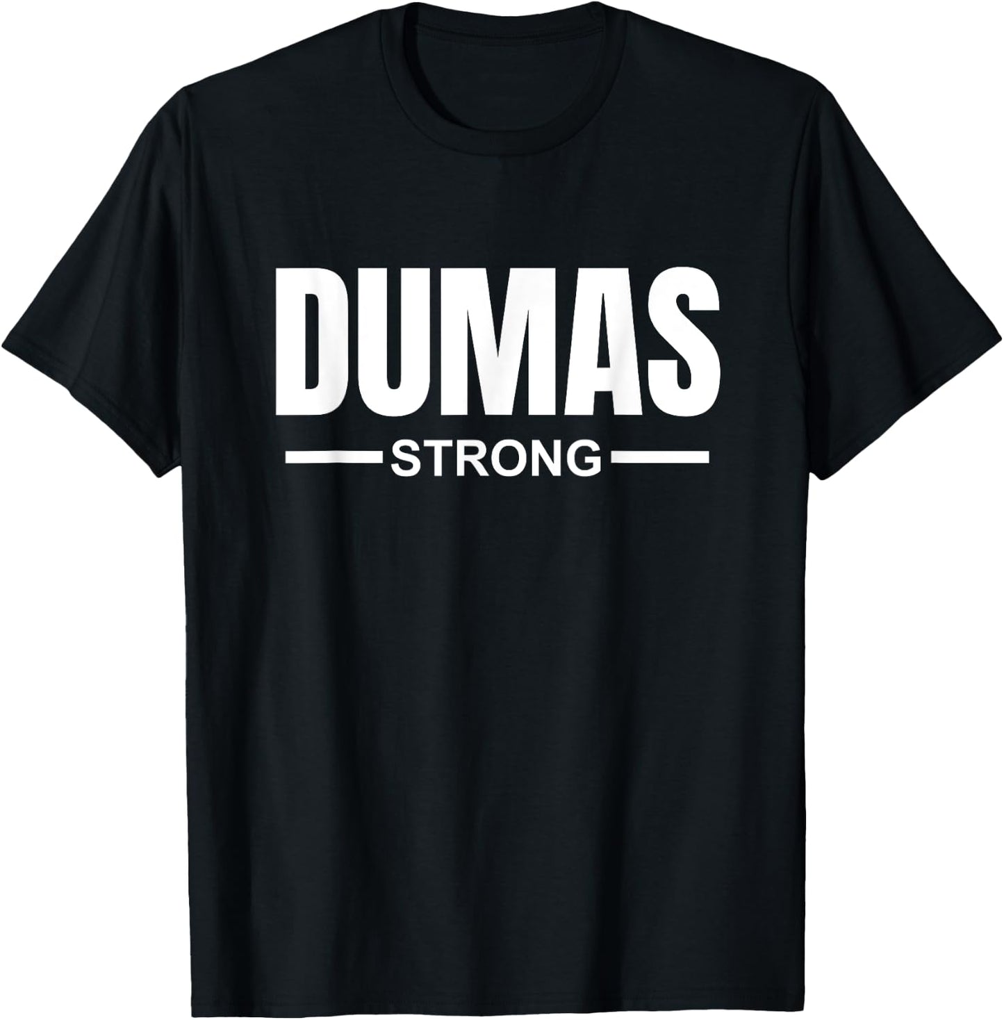 Dumas Arkansas Strong Community Strength Prayer Support T-Shirt - T-Shirt | Black
