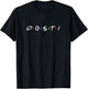 Dosti Punjabi Shirt - Friends T-Shirt - T-Shirt | Black