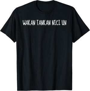 Lakota May the Great Spirit Walk T-Shirt - T-Shirt | Black