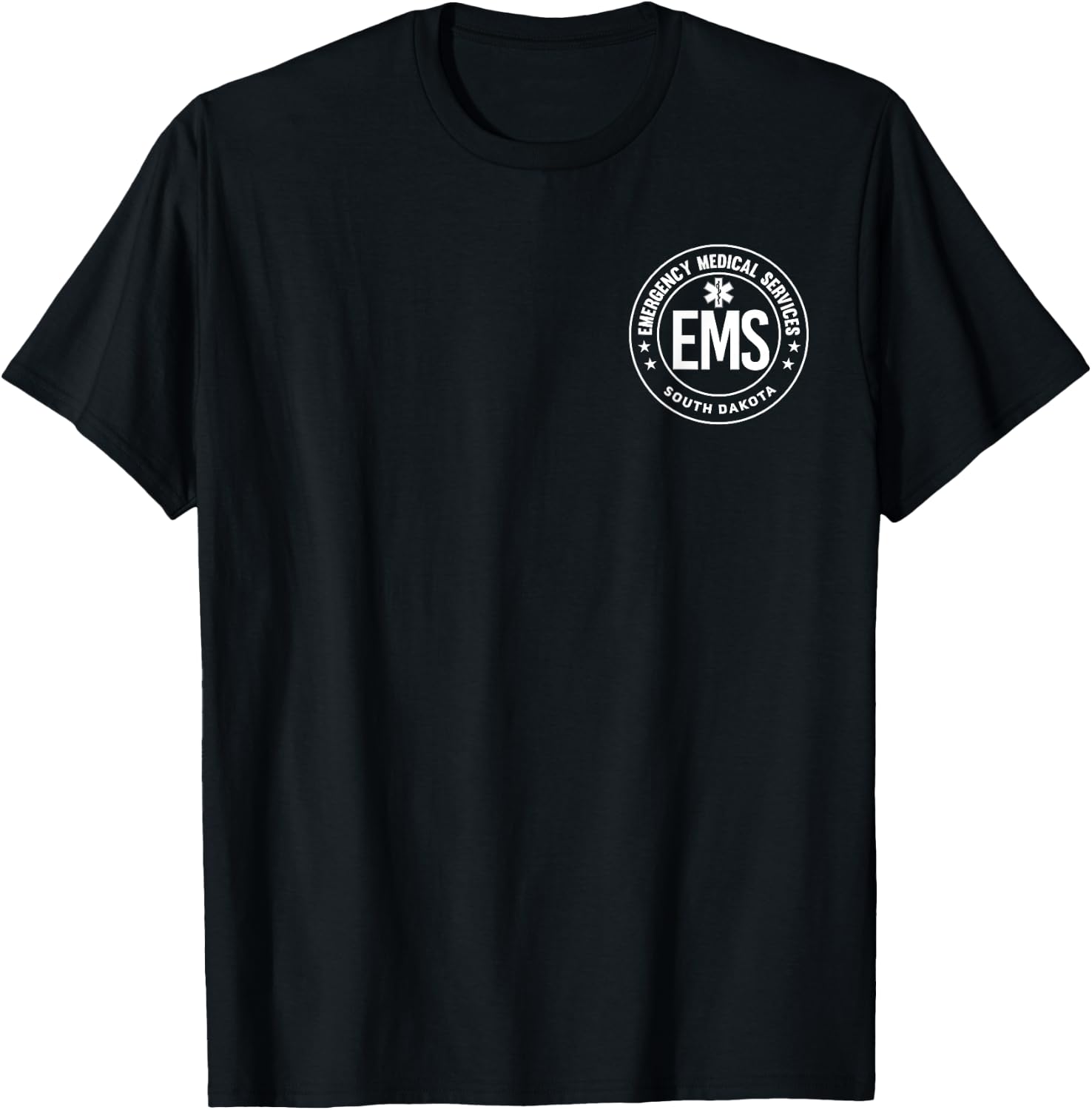 South Dakota EMS Emergency Medical Services EMT T-Shirt - T-Shirt | Black