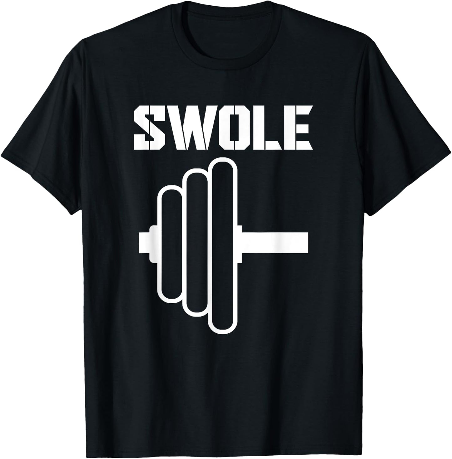 Swole Mates Funny Workout Couples Valentines Day Gym Fitness T-Shirt - T-Shirt | Black
