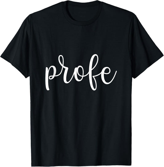 Spanish Profe Spanish Teacher Latin bilingual Professor Women T-Shirt - T-Shirt | Black