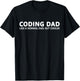 Coding Dad Programmer Dad T-Shirt - T-Shirt | Black