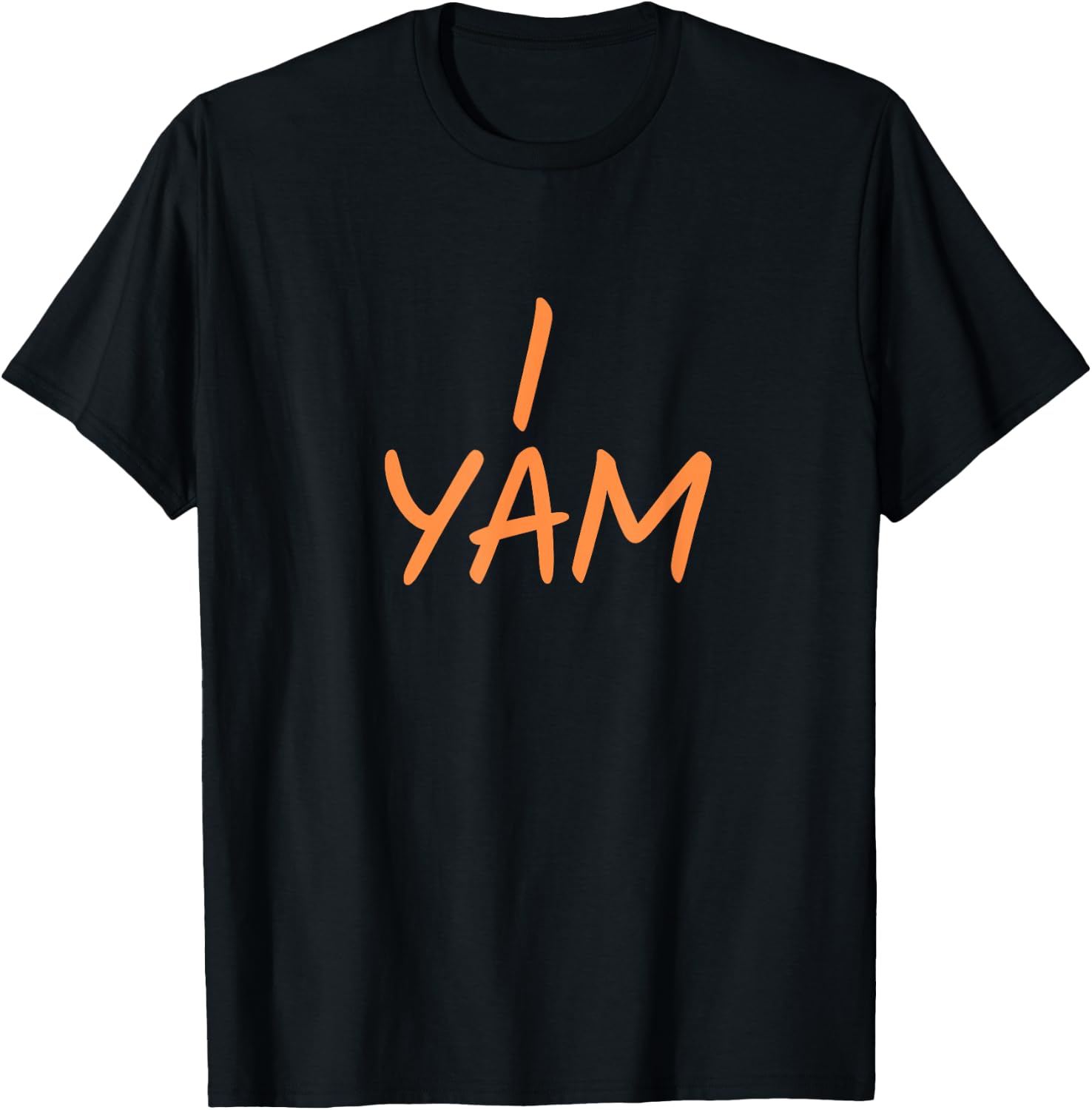 I Yam Shirt He's My Sweet Potato Thanksgiving Couples Family T-Shirt - T-Shirt | Black