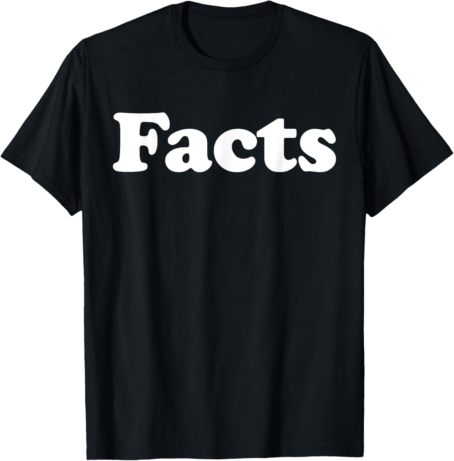 Facts T-Shirt - T-Shirt | Black