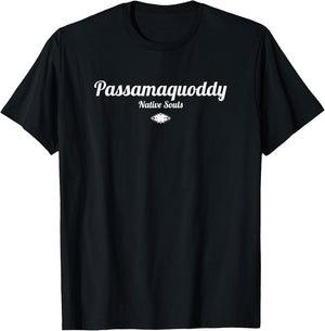 Native American | Passamaquoddy ORIGINAL SOULS Tribe T-Shirt - T-Shirt | Black