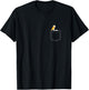 Funny Pelican Design T-Shirt - T-Shirt | Black