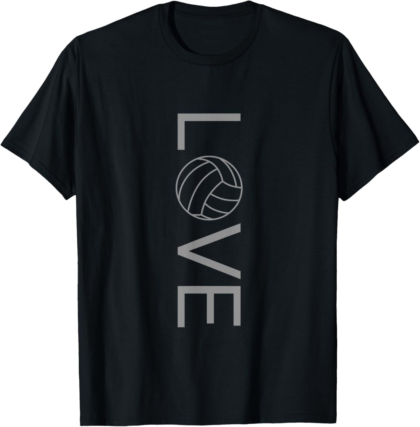Love Volleyball T-Shirt - T-Shirt | Black