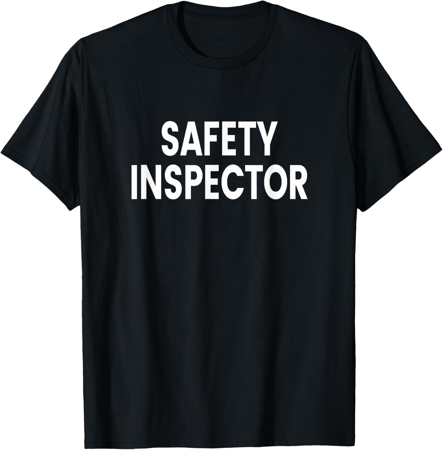 Safety Inspector T-Shirt - T-Shirt | Black