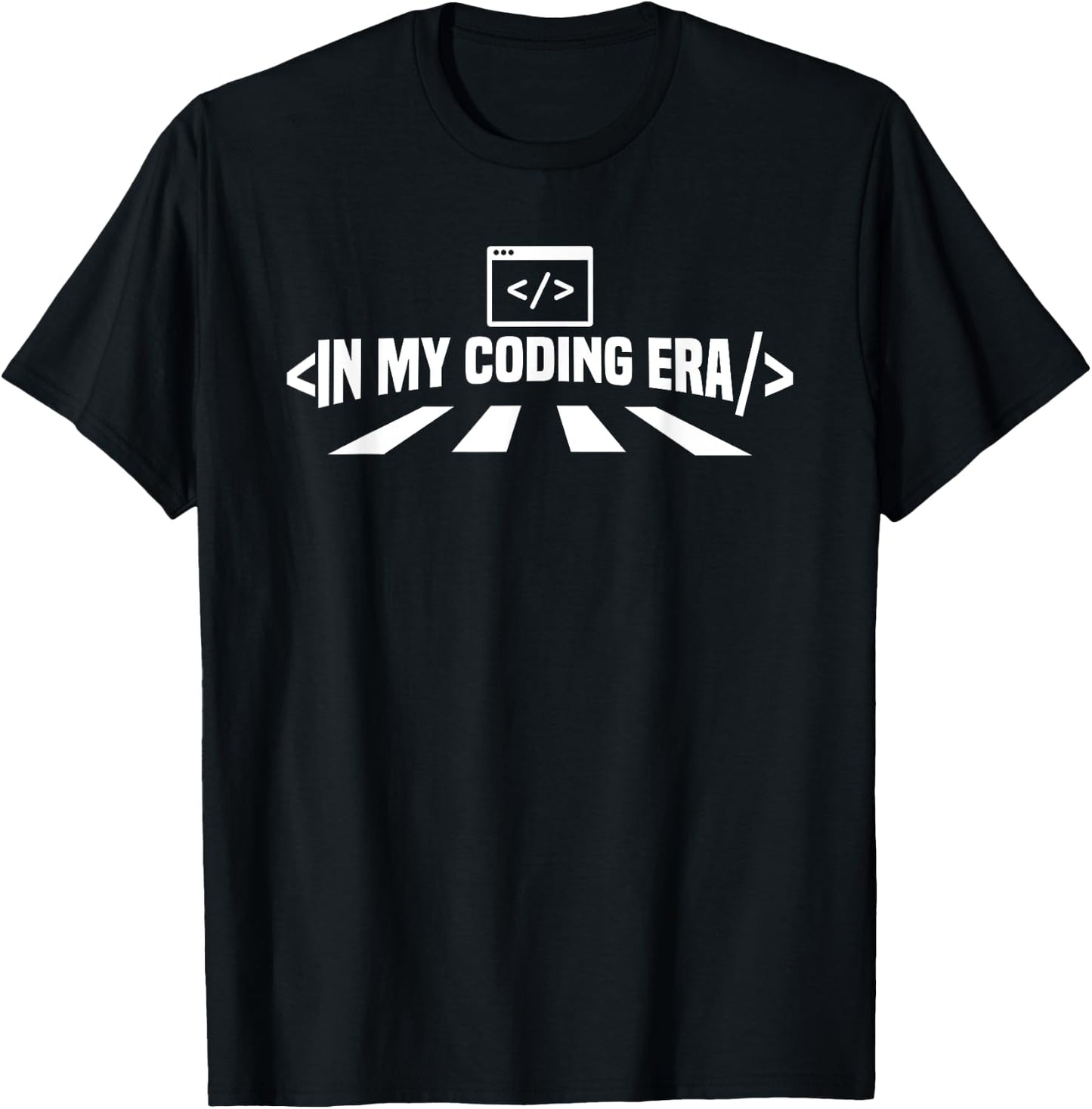In My Coding Era It Programming T-Shirt - T-Shirt | Black