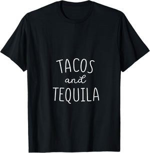 Tacos And Tequila T Shirt Cinco De Mayo Margarita Mamacita V-Neck T-Shirt - T-Shirt | Black