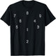 Baseball Softball Score Book Scorekeeper Love Funny Sayings T-Shirt - T-Shirt | Black