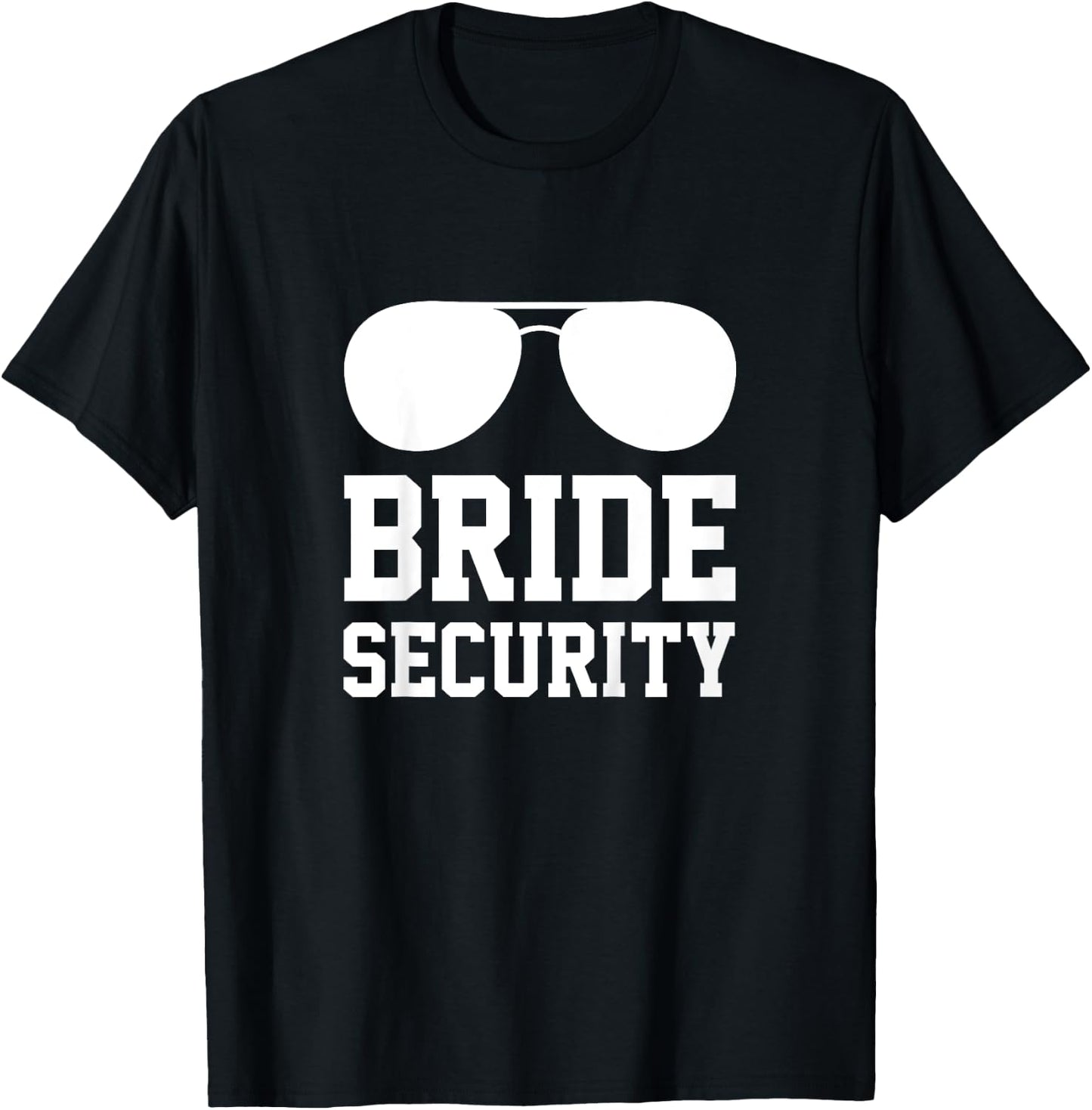 Kids Bride Security - funny youth wedding party T-Shirt - T-Shirt | Black
