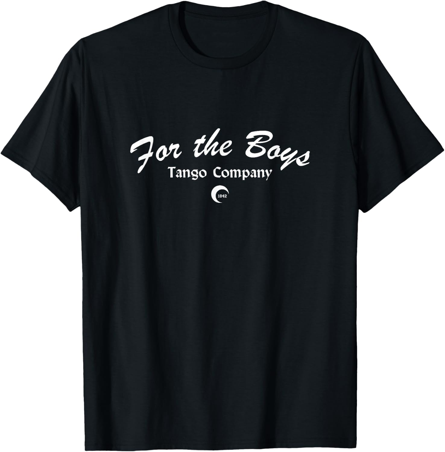 For the Boys - Tango Company South Carolina Military College T-Shirt - T-Shirt | Black