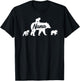 Vintage Nana Bear 3 Cubs Mother's Day T-Shirt - T-Shirt | Black