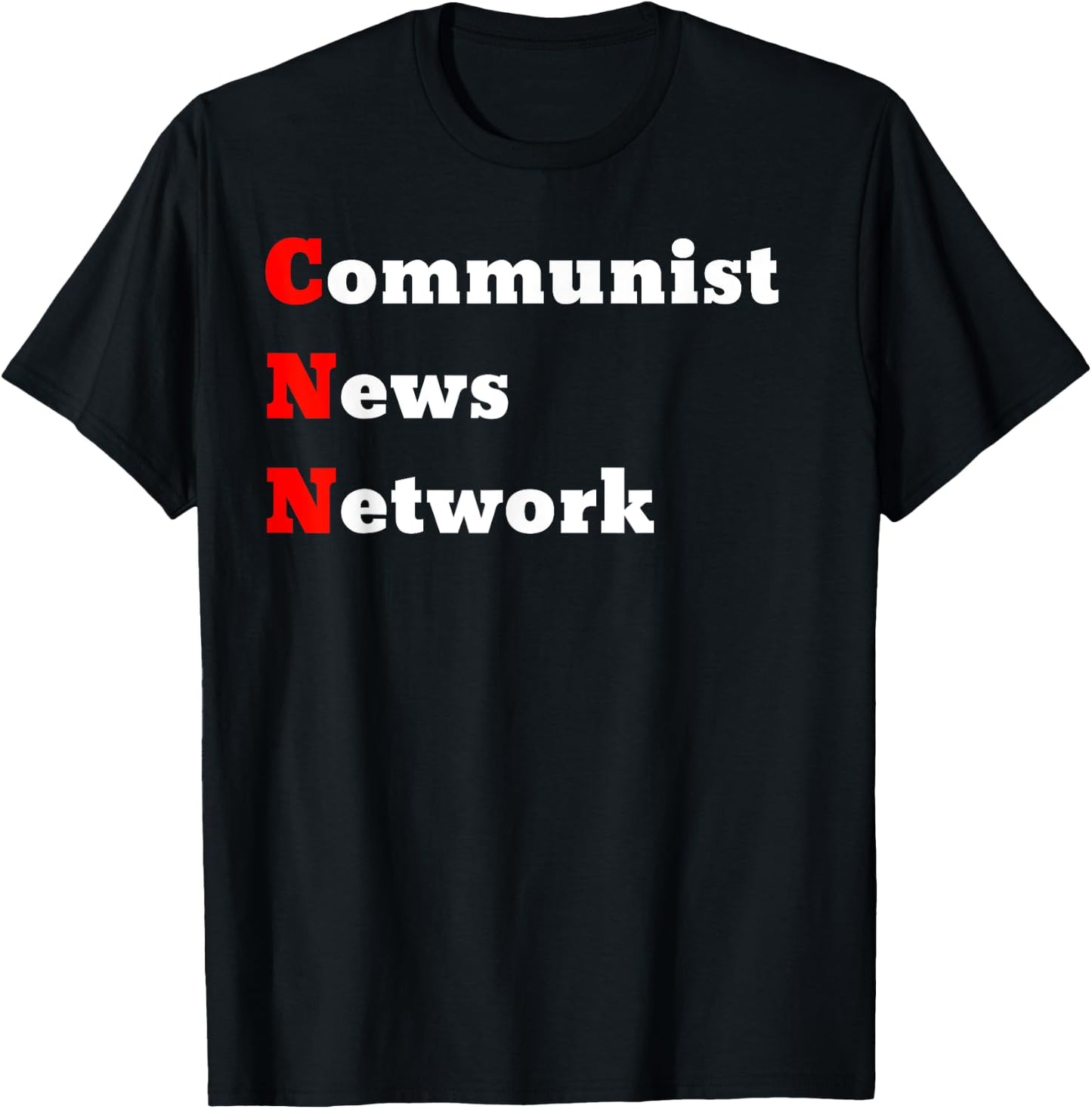 Communist News Network T-Shirt - T-Shirt | Black