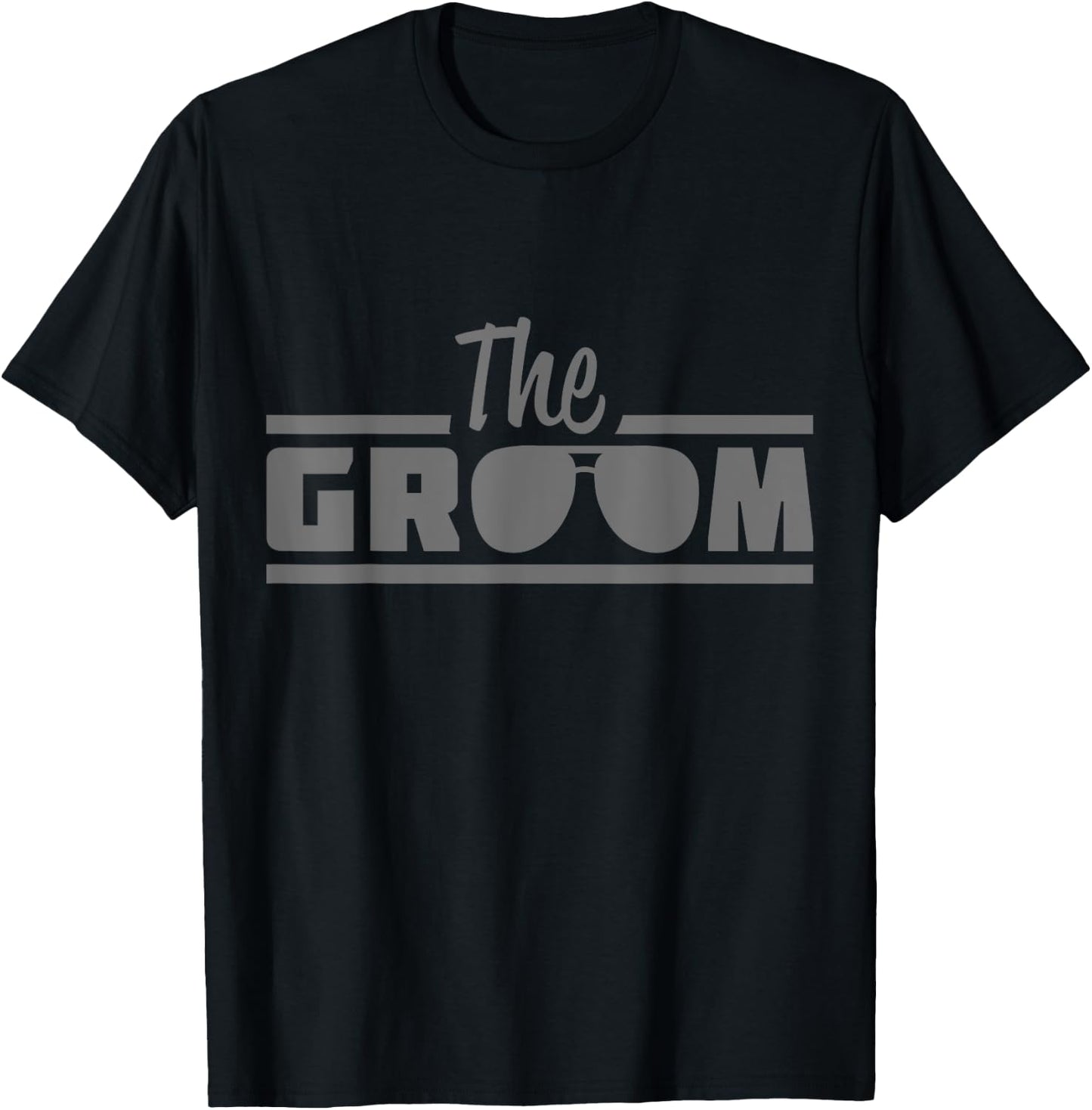 The Groom Vintage Men Wedding Day Groom To Be T-Shirt - T-Shirt | Black