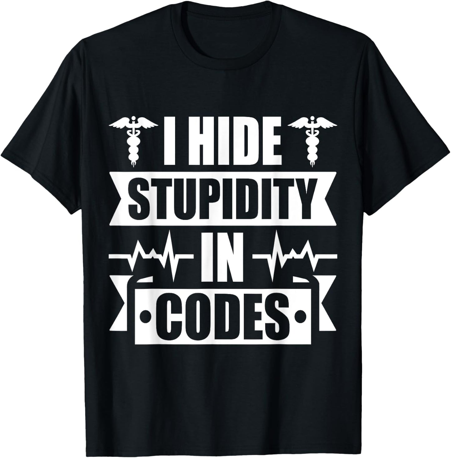 Medical coder medical coding T-Shirt - T-Shirt | Black