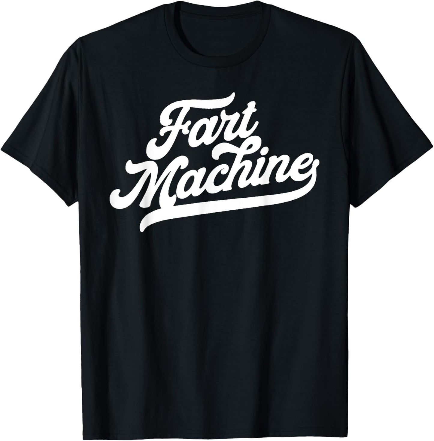 Fart Machine! Funny Eighties Dad Fathers Day Farting Gas 80s T-Shirt - T-Shirt | Black