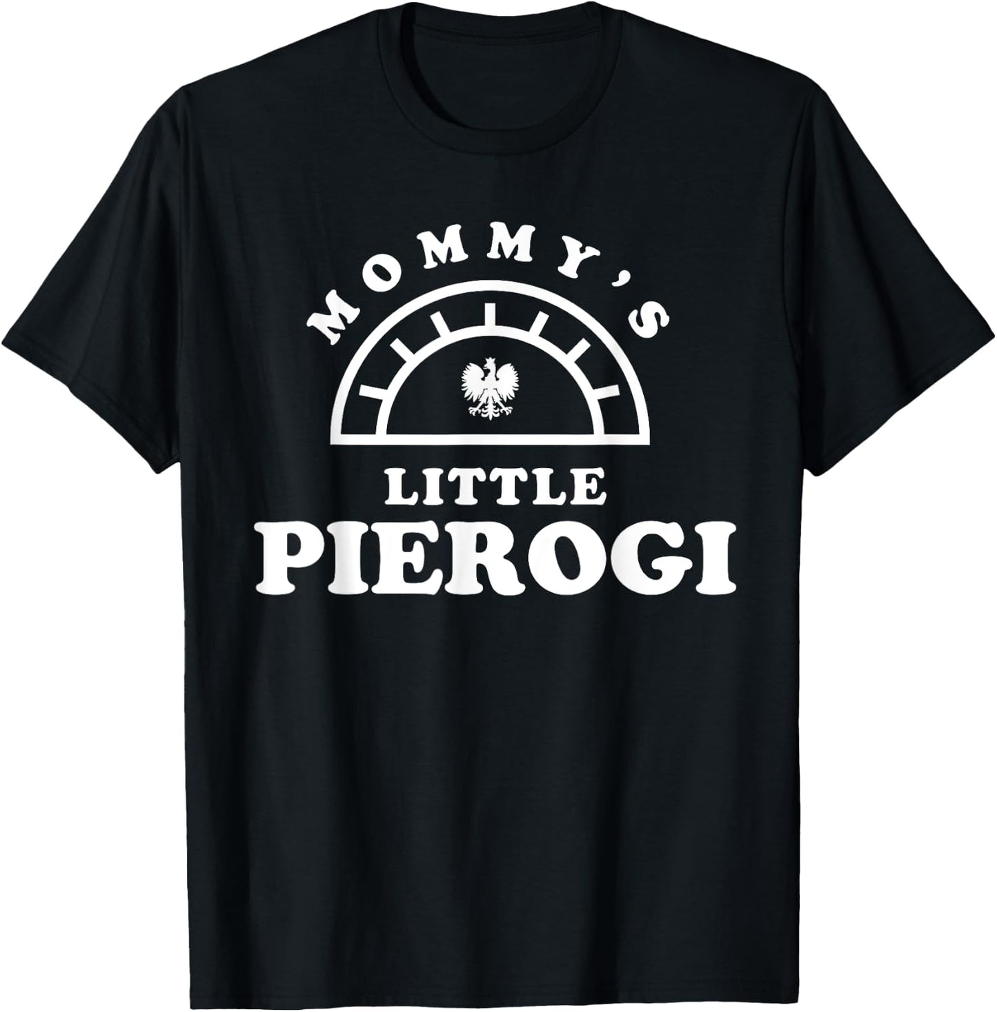 Mommy's Little Pierogi Polish Dyngus Day T-Shirt - T-Shirt | Black