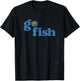 Fishing Go Fish - Kids - Black - Small - Short Sleeve - - Classic Fit - Modern - Game - Beach - Fishing Themed T-Shirt - T-Shirt | Black