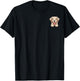 Labrador Pocket Labrador In Pocket Labrador Dog Peeking Men Women Kids T-Shirt - T-Shirt | Black