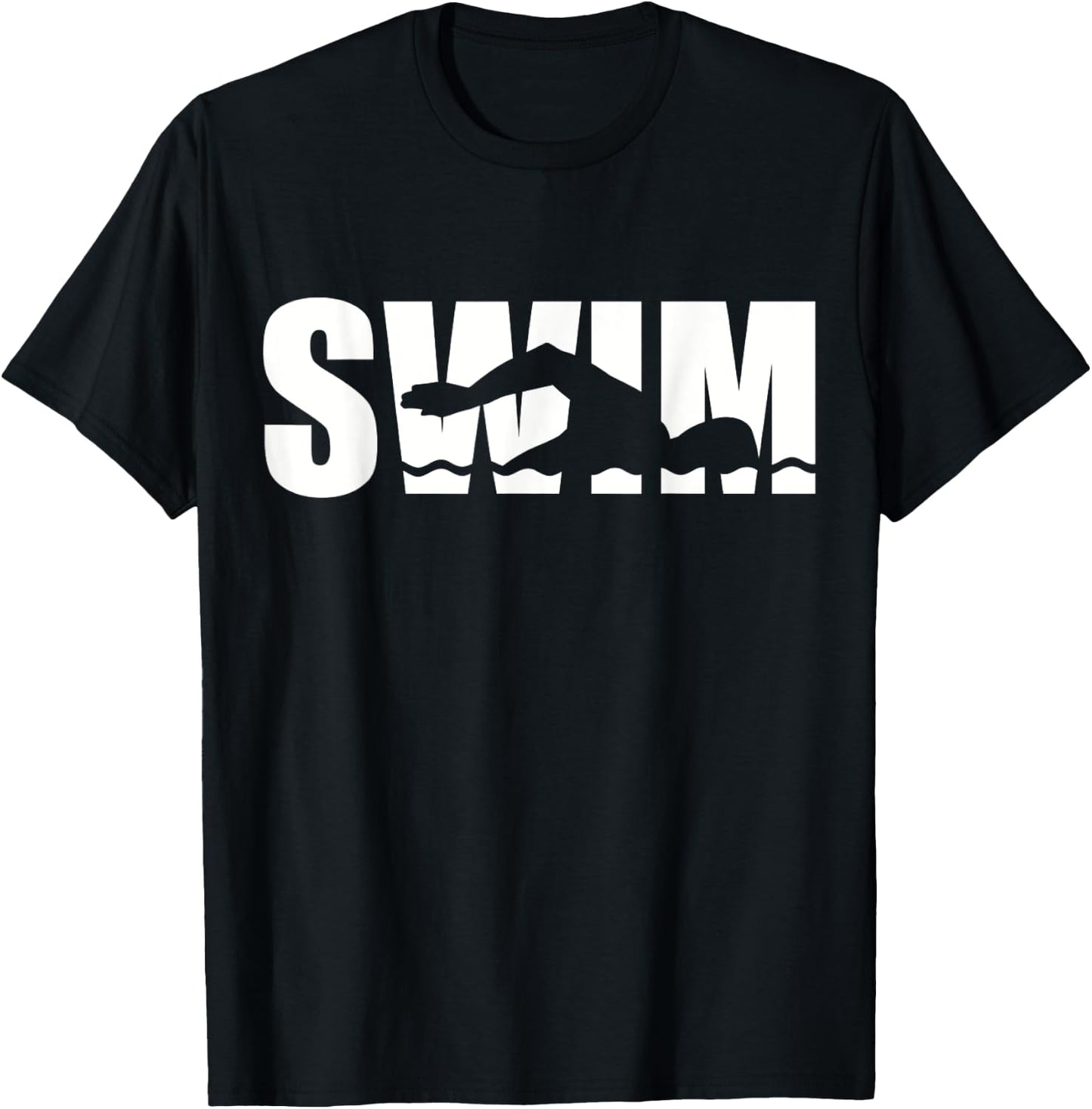 Swim swimmer T-Shirt - T-Shirt | Black