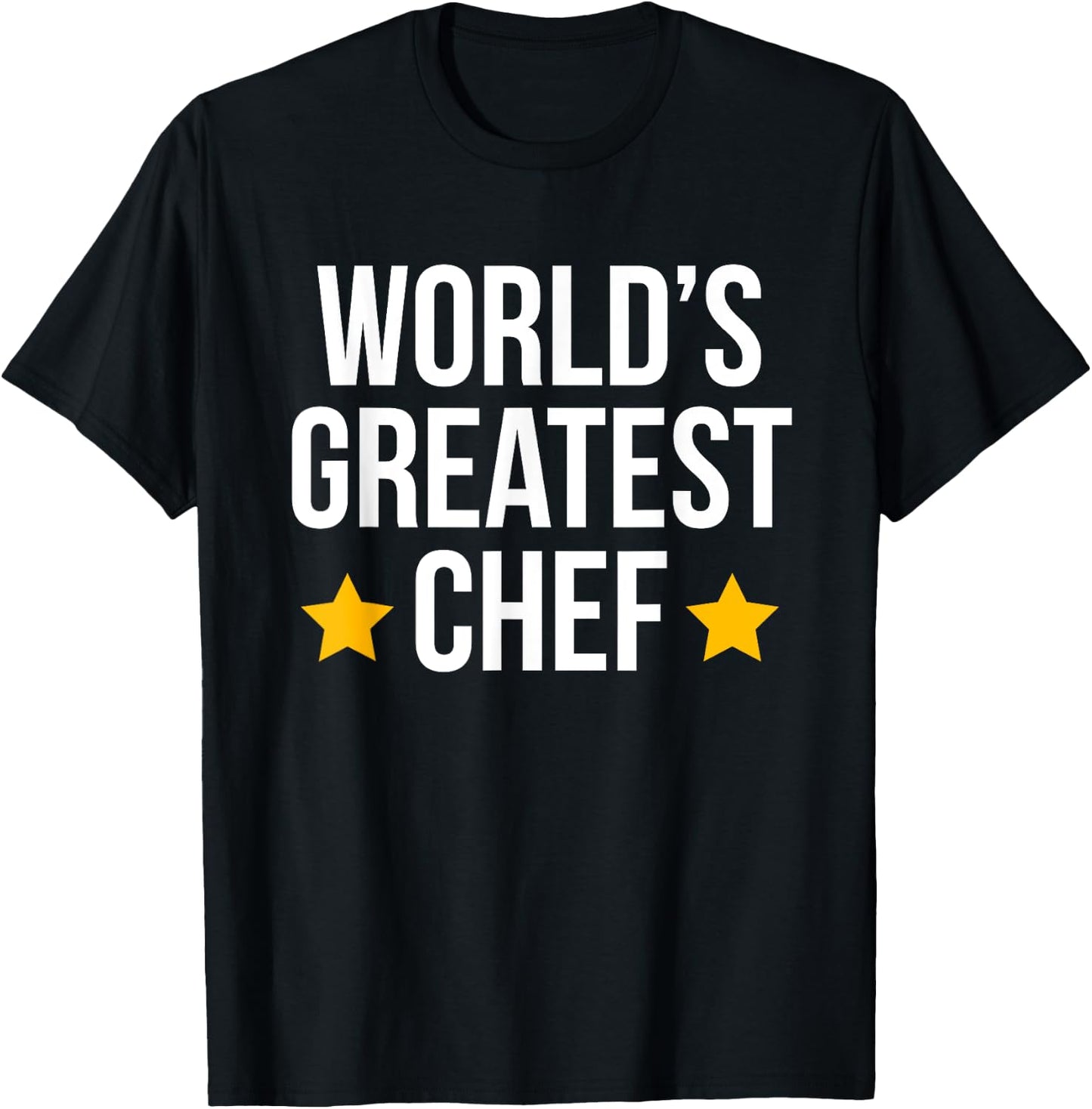 World's Greatest Chef Kitchen Funny Cook T-Shirt - T-Shirt | Black