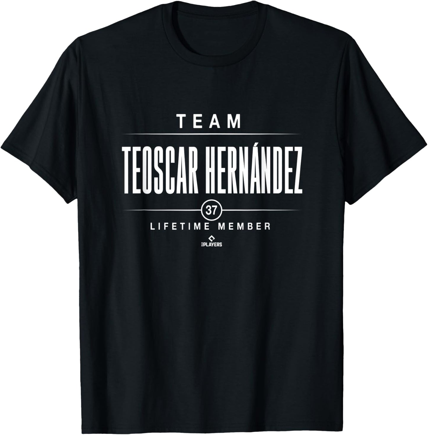 Team Teoscar Hernandez Lifetime Member Toronto T-Shirt - T-Shirt | Black