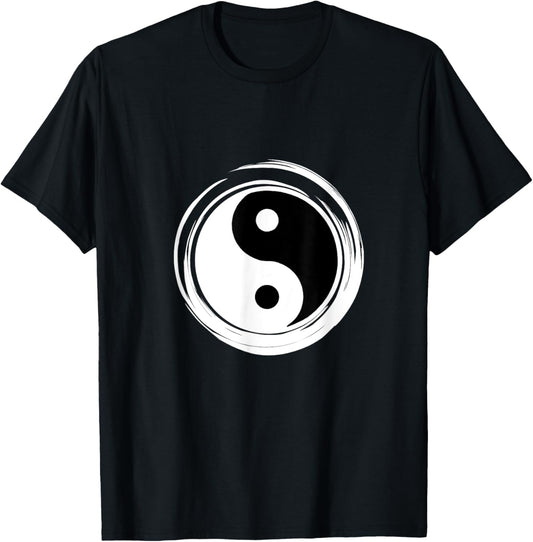 Yin Yang Feng Shui Ying Yang T-Shirt - T-Shirt | Black