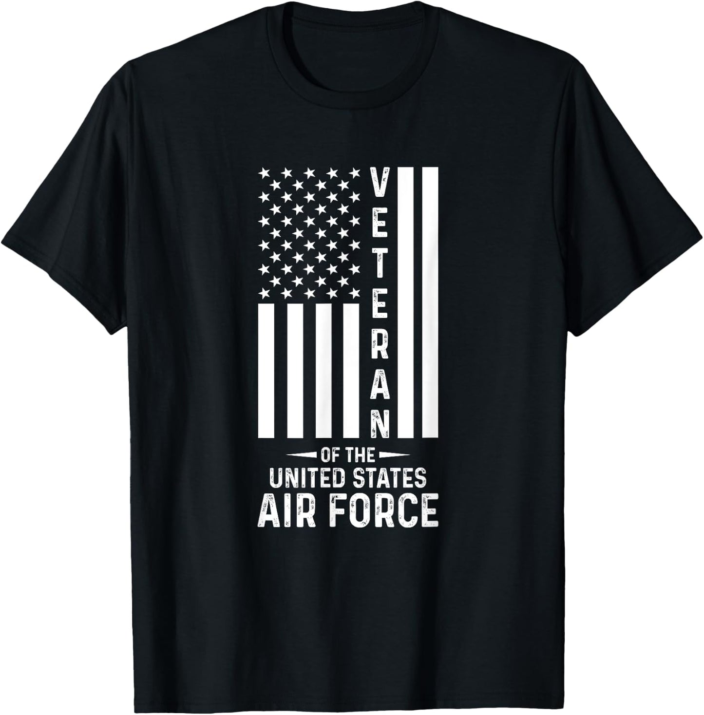 Veteran of the United States US Air Force T-Shirt - T-Shirt | Black