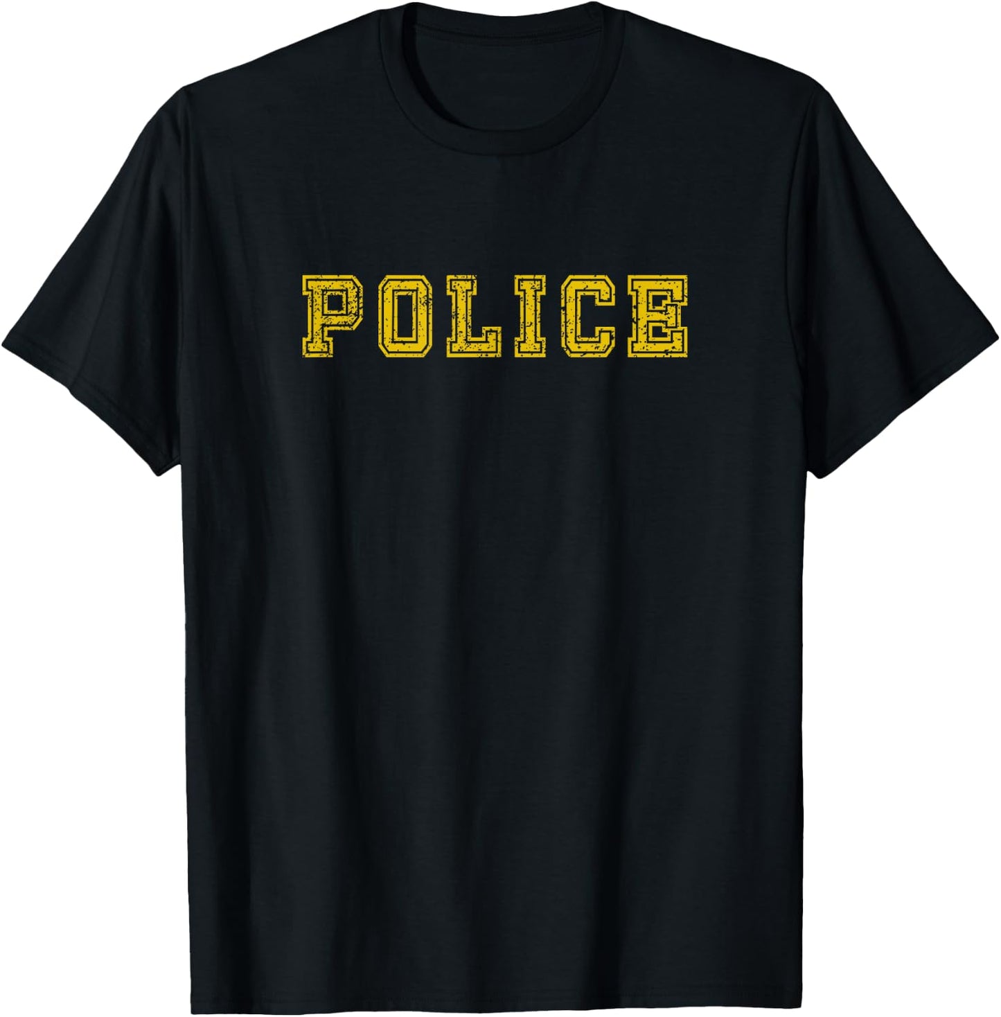 Police Shirt Do it yourself Halloween Costume Men Women Kids T-Shirt - T-Shirt | Black
