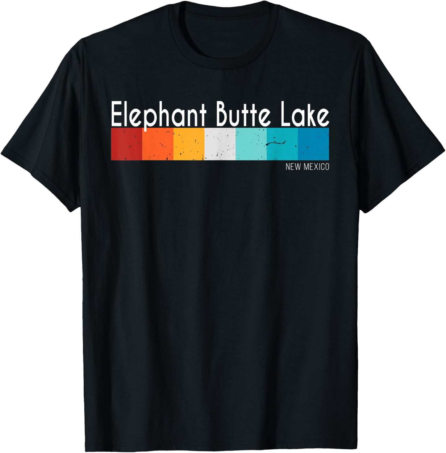 Vintage Elephant Butte Lake New Mexico Women Men Souvenirs T-Shirt - T-Shirt | Black